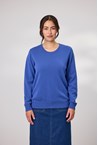 CARTER CREW JUMPER - denim blue